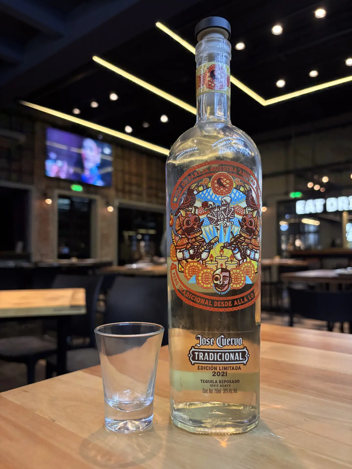 MEDIDA Tequila Jose Cuervo Edición Limitada