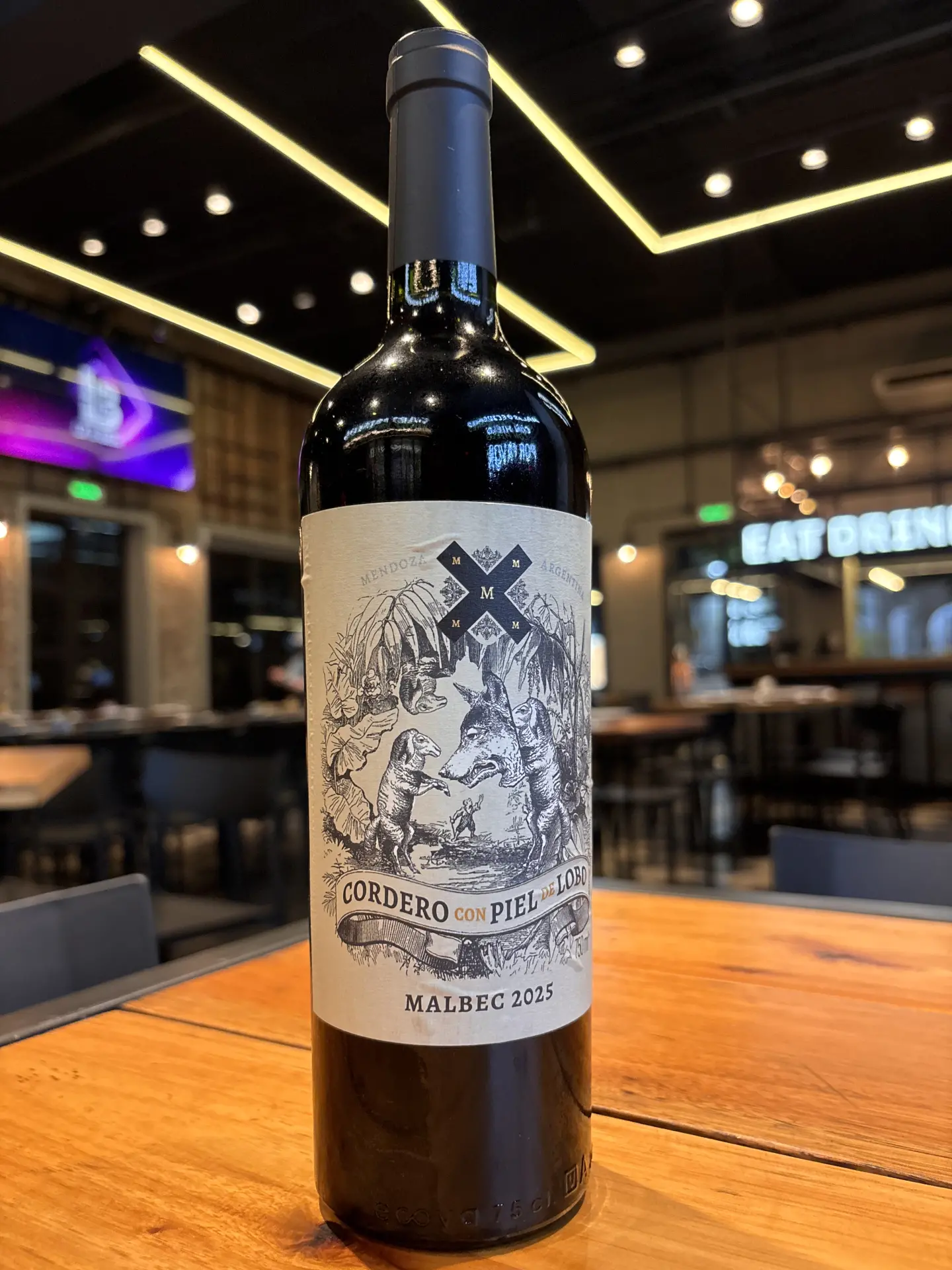 Cordero con Piel de Lobo Malbec